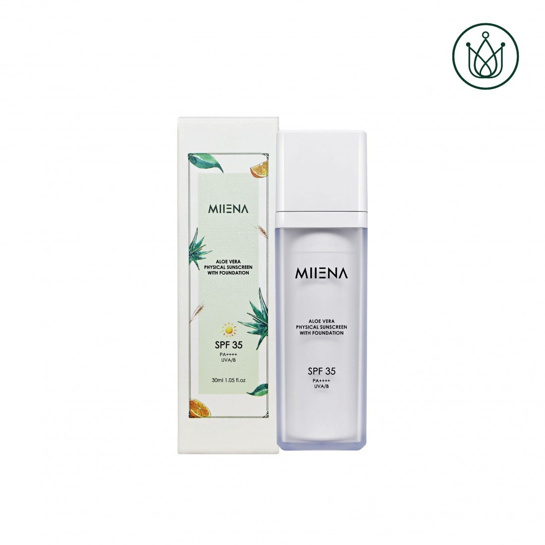 蘆薈物理防曬素顏霜SPF 35++ 30ml